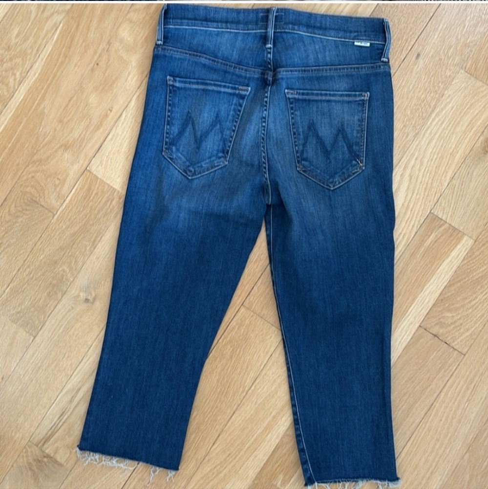 🆕 Mother Skinny Jeans The Stunner Knicker Style. NWOT - Picture 9 of 14